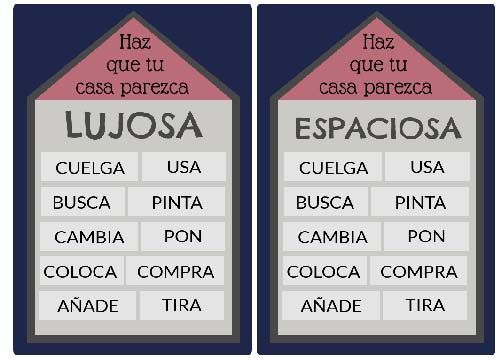 Aprender español: léxico de la casa.